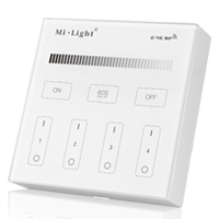 MI-LIGHT B1 RF nástěnný ovladač pro jednobarevné pásky- baterie
