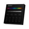 MI-LIGHT B3-BLACK RF nástěnný ovladač černý pro RGB/RGBW pásky- baterie