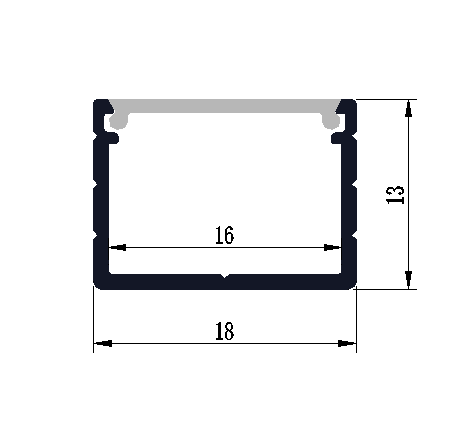 LED profil SURFACE 13