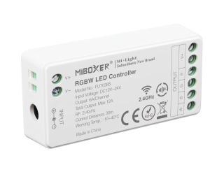 MI-LIGH ML037S+ RF přijímač 3v1 pro RGB,RGBW,RGB+CCT LED pásky